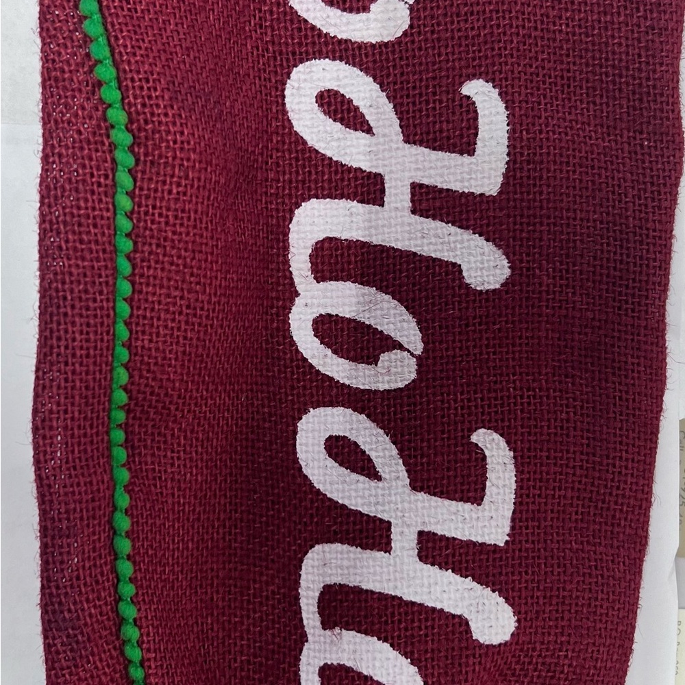 Christmas wine bag NWOT